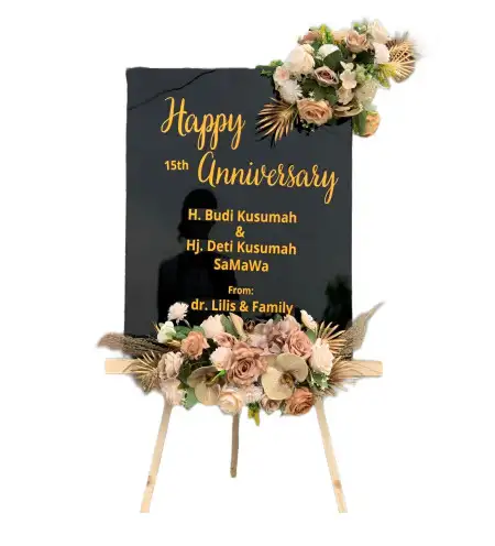 Papan Bunga Akrilik Sumber Mulyo