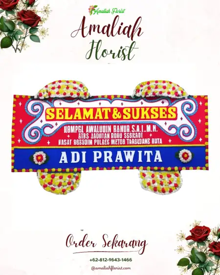 Papan Bunga Ucapan Selamat Sumber Mulyo